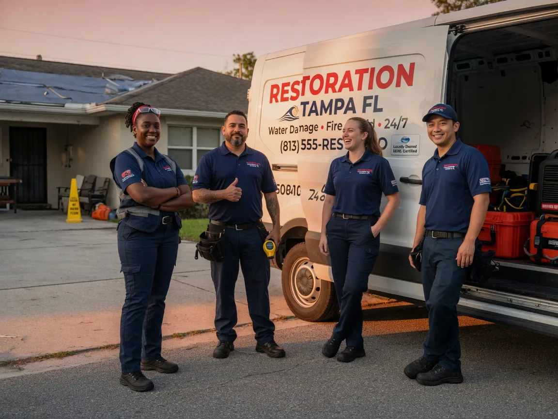 Water Damage Restoration company in Rockton, PA